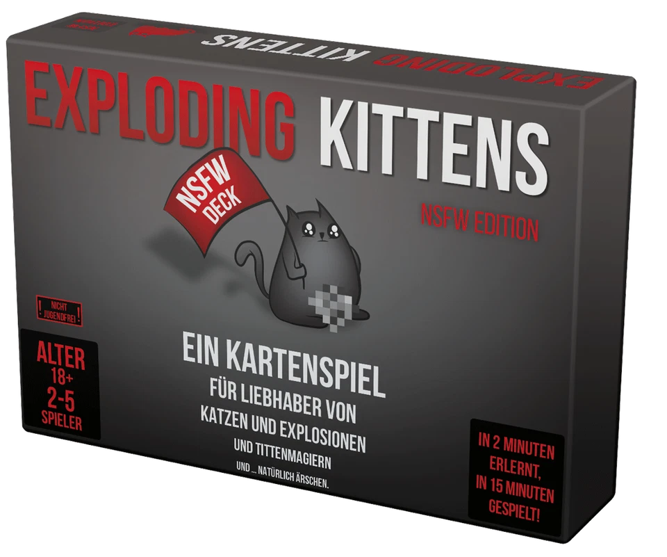 Exploding Kittens: NSFW Edition [eigenständige Erw.] - Bild 1 von 1