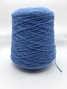 Erbstück blau meliert #53 Wolle Garn Kone 2/11,5 Kunst #1012 - 16 Unzen - Bild 1 von 6
