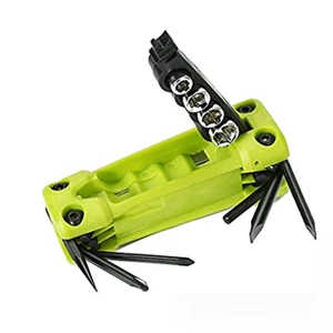 Bike Repair Kit 17 in 1 Multi function Folding Cycling Kit - Picture 1 of 5