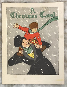 A CHRISTMAS CAROL Condensed Miniature Booklet 1924 John H. Eggers Co. 1155