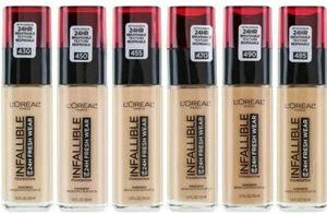 B1G1 AT 20% OFF Loreal Infallible Up To 24H Fresh Wear Foundation (READ DESC) - Picture 1 of 12