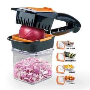 Nutri Chopper Tritatutto Multiuso per Alimenti con Lame in Acciaio Inox - Foto 1 di 9