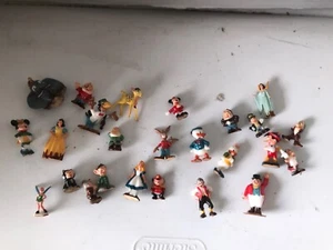 Konvolut Vintage Miniatur Figuren - Zwerge Mickey Donald & mehr - Bild 1 von 8