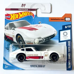 Toyota 2000 GT Olympic 2020, HotWheels escala 1/64 raro modelo de coche deportivo regalo - Imagen 1 de 2