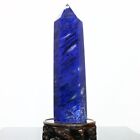 2421G High-Temperature Blue Smelting Crystal Obelisk Quartz Point Wand Healing