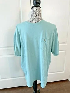 HERREN GRÖSSE XL TOMMY BAHAMA "RELAX" KURZÄRMELIGES AQUABLAUES T-SHIRT MIT RUNDHALSAUSSCHNITT - GEBRAUCHT, IN EINWANDFREIEM ZUSTAND - Bild 1 von 3