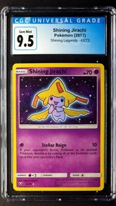 Shining Jirachi 42/73 Gem Mint CGC 9.5 Shining Legends 2017 Graded Pokemon Card - Picture 1 of 2