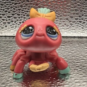 WALKABLE SPIDER #2124  Littlest Pet Shop - Hasbro LPS New Batteries Damaged Eyes - Picture 1 of 10