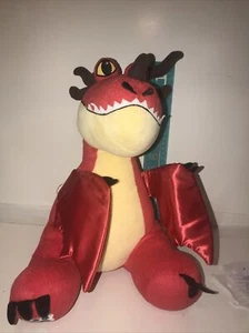 Construire un ours Comment dresser votre dragon crochet crochet retraité 16" peluche rouge BAB - Photo 1/9