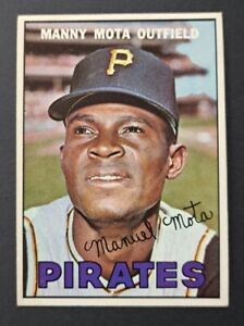 1967 Topps #66 Manny Mota Pittsburgh Pirates