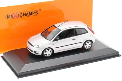 FORD FIESTA MKVI TYP JH1 JD3 2002 2008 ARGENTO MAXICHAMPS 1:43 MK6 MINICHAMPS - Immagine 1 di 4