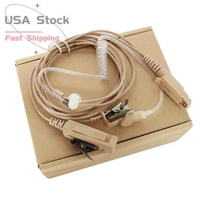 Micrófono auricular beige para radio portátil GP344 EX500 EX600XLS GL2000 - Imagen 1 de 1