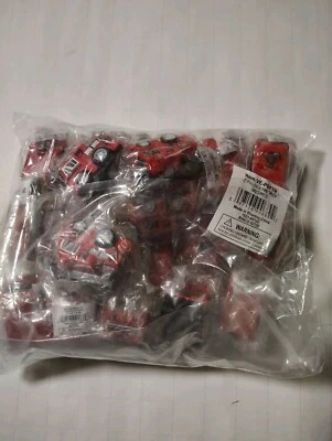  Fire Trucks 2" Pull Back-Sealed-24 Pieces-Great For Prize Box Or Party Favors  - Image 1 of 2