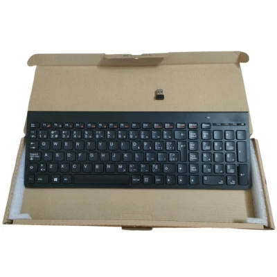 Canada French layout black wireless keyborad for Lenovo SK-8861 - Image 1 of 4
