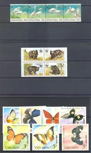 ASIEN WWF FAUNA 23 ST. ** POSTFRISCH Sehr schön  - Bild 1 von 2