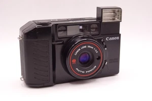 Canon AF35M II fotocamera analogica 2.8/38mm - ottima e testata per il funzionamento, dal rivenditore! - Foto 1 di 13