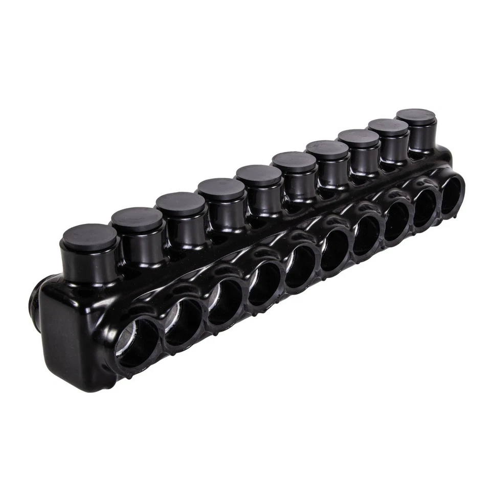 10 Wire Polaris 500 MCM - 4 AWG Insulated Multi-Cable Connector Block - Image 1 of 1