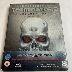 Terminator 2 - Judgment Day (Blu-ray, 2009) Skynet Edition Steelbook Region B - Picture 1 of 11