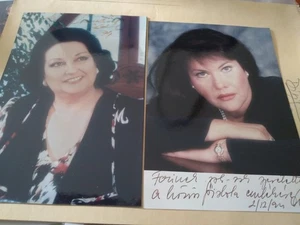 3x Opernsängerin- M.Caballe & Eva Marton & Alice Nafé orig.signiert - Bild 1 von 2