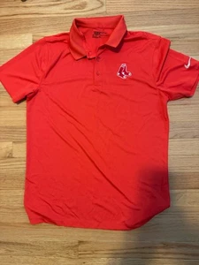 Boston Red Sox Mens Nike Dri-Fit MLB Embroidered Authentic MLB Shirt Size Medium - Imagen 1 de 6