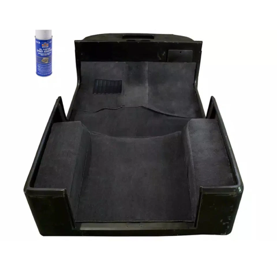 Rugged Ridge Gray Polypropylene Deluxe Carpet w/Adhesive for CJ5 CJ7 Wrangler YJ Foto 1 de 3