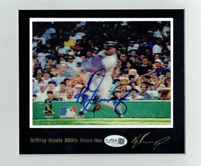 Ken Griffey Jr. JSA Signed Premier Instant Replay 6.5x7 Motion Photo Auto - Image 1 of 3