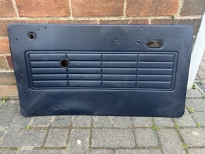 Classic Austin Morris Mini BL BMC Clubman 1275gt 2x Door Cards 1970s Blue - Picture 1 of 7