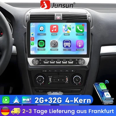 Android 14 Carplay GPS Navi 10.1" SWC Für Skoda Octavia 2 2007-2013 Autoradio - Bild 1 von 4