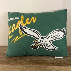 Vtg 90s Kelly Green Philadelphia Eagles NFL Tshirt Turned Into A  Pillow 17x13 - Picture 1 of 6