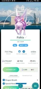 Palkia (Origin Forme) (Fukuoka Background) (Spacial Rend) Pokemon Trade Go - Bild 1 von 2