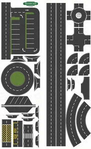 Hoja de trazado de carreteras TT 120 - TT:120 carreteras - modelismo ferroviario - TT120 - Imagen 1 de 3