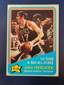 1972-73 Topps Basketball Cards #161 John Havlicek AS Boston Celtics - Picture 1 of 2