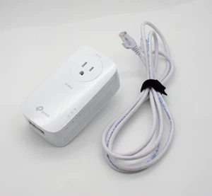 TP-LINK TL-PA9020P AV2000 2-Port Gigabit Powerline Adapter 2000Mbps Single Unit - Photo 1/3