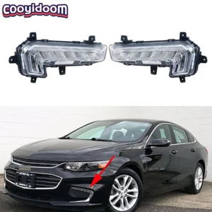 For 2016-18 Chevrolet Malibu XL LED Front Daytime Running Lamps DRL Fog Lights - Bild 1 von 12
