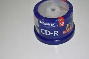 ^^ Memorex CD-R 50 PK 52x 700MB 80min - New & Sealed (TTC18) - Picture 1 of 2