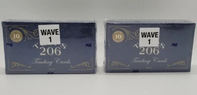 Lot (2) 2021 TOPPS T206 MLB BASEBALL FACTORY SEALED BOX - WAVE 1  - Image 1 of 3