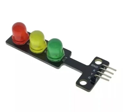 MW-STORE 5V Mini LED Verkehr Ampel Licht Rot Gelb Grün Modul Display Arduino Rasperry Pi