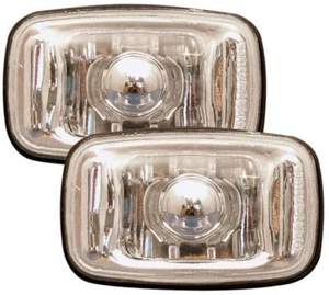 FOR TOYOTA CELICA SURF HILUX CRYSTAL CLEAR CHROME SIDE LIGHT REPEATER - Picture 1 of 1