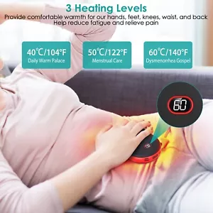 8000mAh Electric Heated Hand Warmer Winter Outdoor Hand Heater Pocket Warmer Hot - Picture 1 of 19