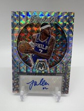 2022-23 Panini Mosaic Jalen McDaniels Scripts Silver Mosaic Auto