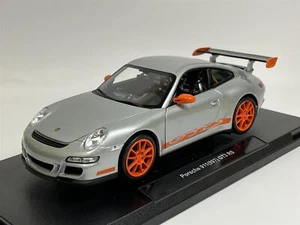 Porsche 911 997 GT3 RS Plata 1:18 Escala Welly 18015s - Imagen 1 de 11