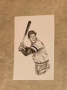 Brooks Robinson Orioles Postcard 1989 Ted Williams Thumper Litho Baseball - Picture 1 of 2