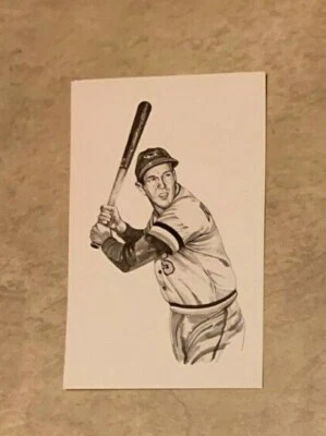 Brooks Robinson Orioles Postcard 1989 Ted Williams Thumper Litho Baseball - Image 1 of 2