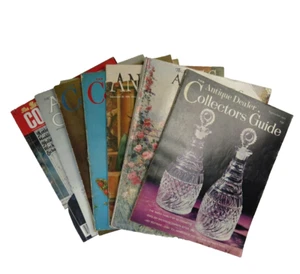 8x Vintage Antiques Magazines Dealer Collector Art 1970s-90s - Picture 1 of 5