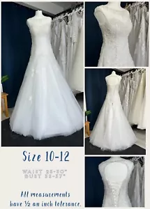 Vivien Vigo “Madeline”WEDDING DRESS A Line 10-12 - Picture 1 of 11