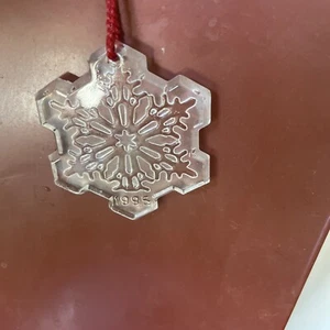 Waterford Ornament 1995 Annual Snowflake 1st Edition  - Bild 1 von 1