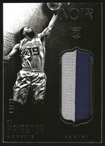 2014-15 Panini Noir Rookie Noir Materials Prime #25 P.J. Hairston Jersey /49