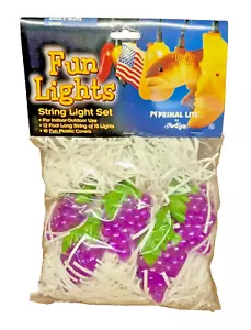 Primal Lite By Artline Bunch O' Grapes 10 Light String Lights - Picture 1 of 2