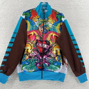Ed Hardy Christian Audigier XL Bomber Track Jacket Hollywood Love Kills Slowly - Picture 1 of 24