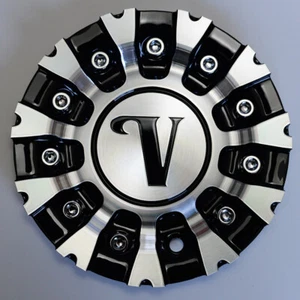 VW14 Velocity Wheel Center Cap (part# CSVW14-2A or SJ1211-09W) Machined Aluminum - Picture 1 of 2